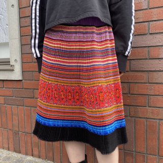 Hmong pleats wrap skirt