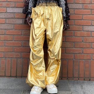 Gold cargo pants