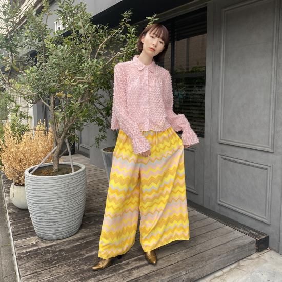 パンツ 45rpm border wide pants パンツ 45rpm border wide pants Men Pants | 45R Official