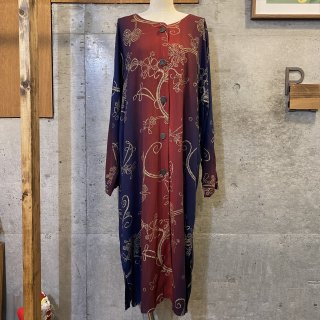 Oriental rope flower dress