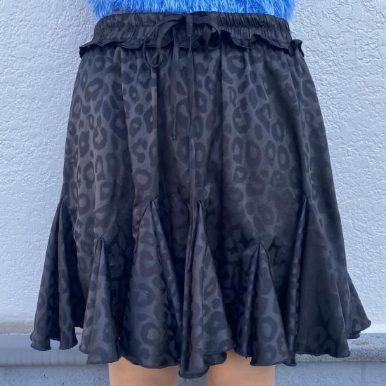 ミニスカート babylclub Pinky leopard mini skirt 4BFK706 BABYLCLUB]☆Pinky leopard mini skirt☆