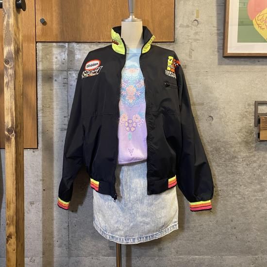 Racing nylon jacket - PUNK CAKE