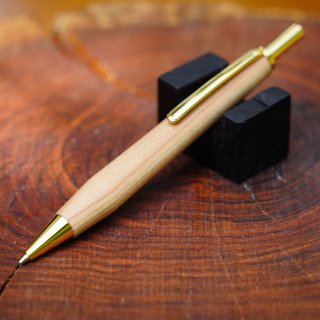 【天然秋田杉】天然秋田杉 木軸シャープペン（0.5mm）