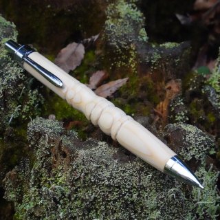 【ターニングレッグデザイン（ノンオイル）】天然富士ひのきの木軸シャープペンシル0.5mm