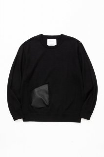 TOPS THE INOUE BROTHERS... X MOUT RECON TAILOR CREW NECK GOAT LEATHER POCKET		