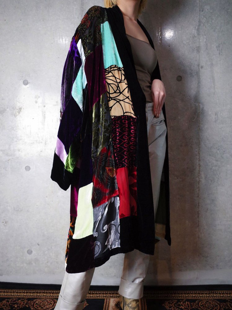 Beautiful Textile Patchwork HAORI