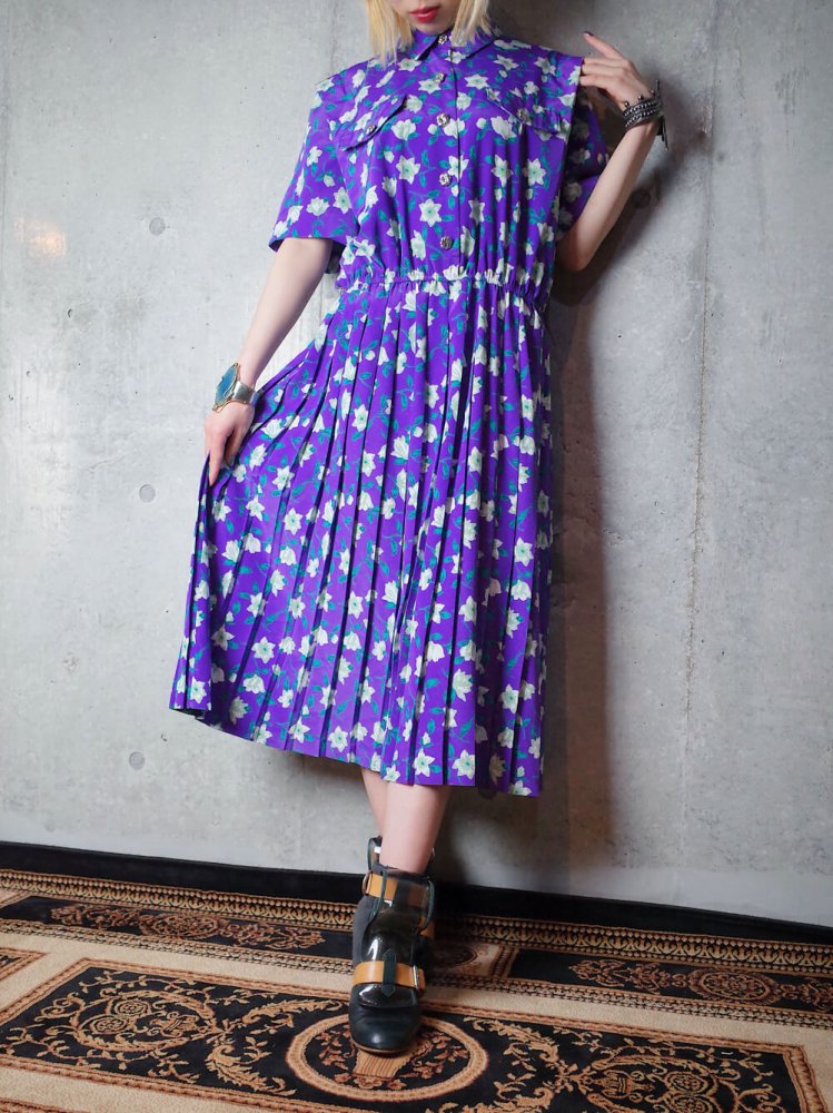 Purple Flower Dress