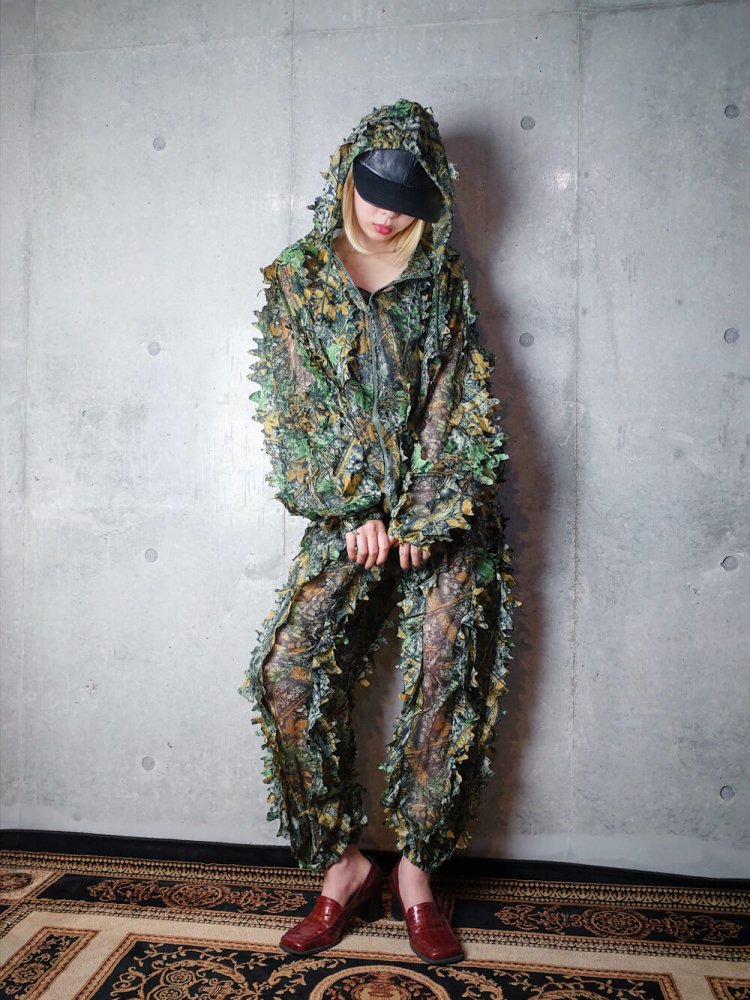 Military Mesh Camouflage Set up