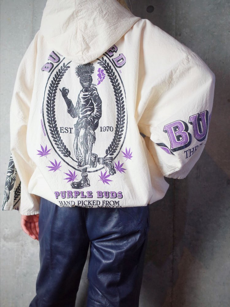 Vintage BUCK WEED Sack Hoodie