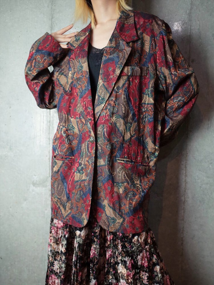 Paisley Double Pattern Jacket