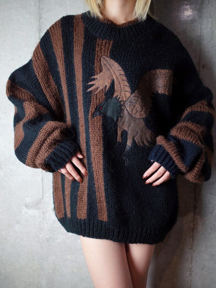 Eagle Leather Low Gauge Knit Sweater