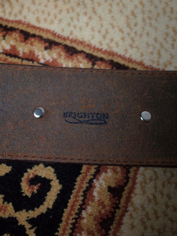 Concho Design Leather Belt c.1993s