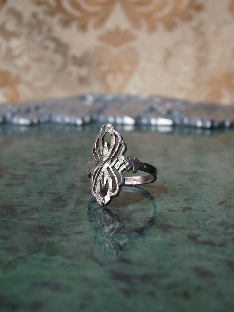 Vintage Art Nouveau Silver Ring
