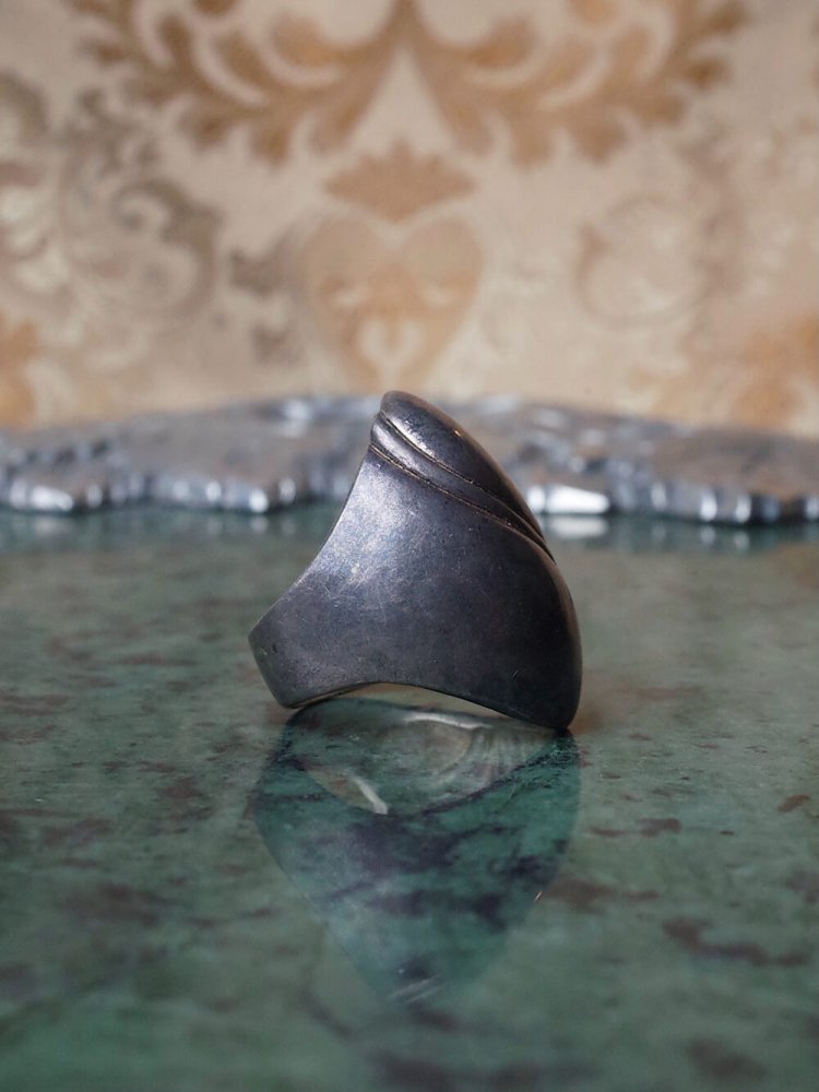 Vintage Curve Silver Ring