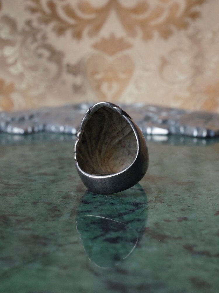 Vintage Curve Silver Ring