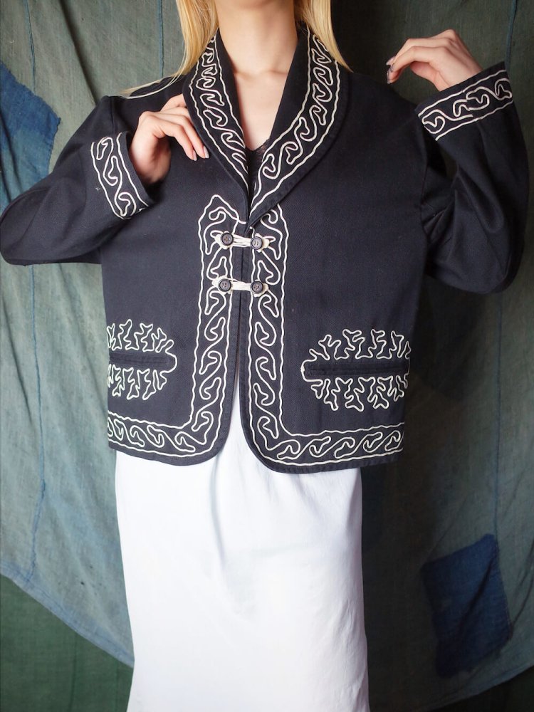 Embroidery Western Style Jacket