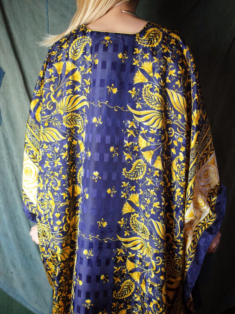 Scarf Arabesque Kaftan Dress