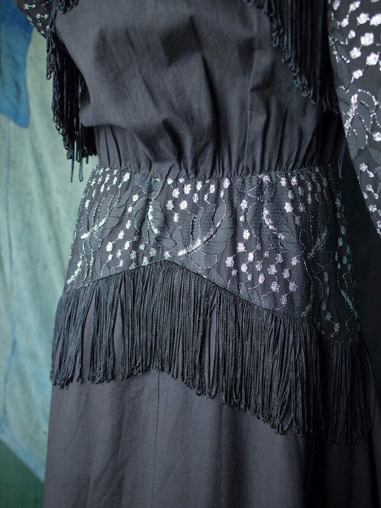 Fringe Lace Dress