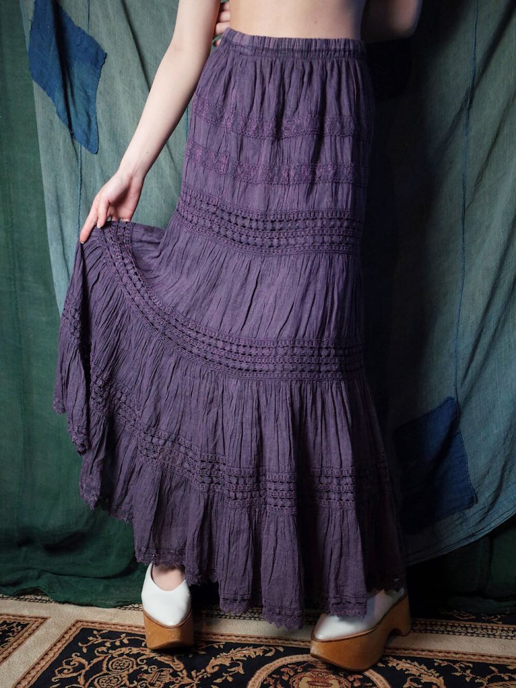 Purple Gypsy Skirt