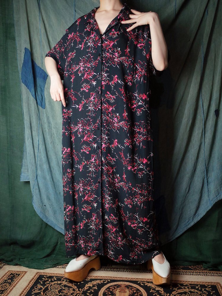 Flower Rayon Dress