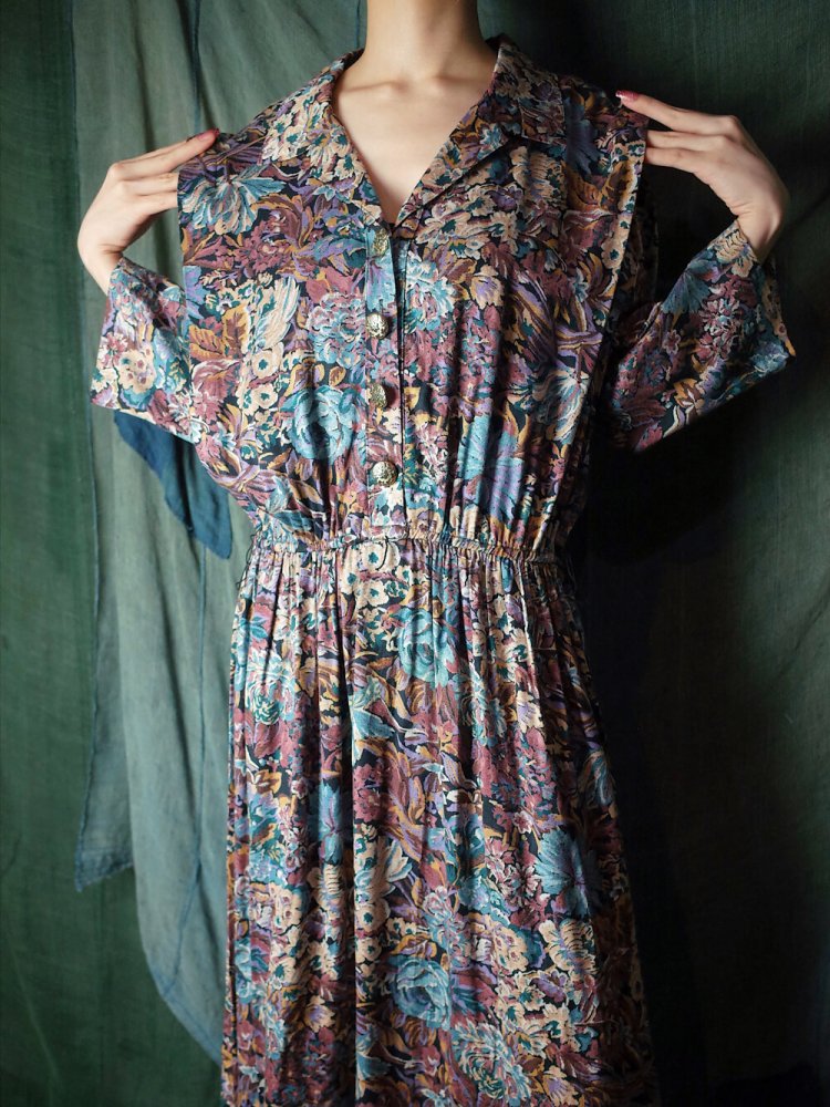 Flower Rayon Art Dress