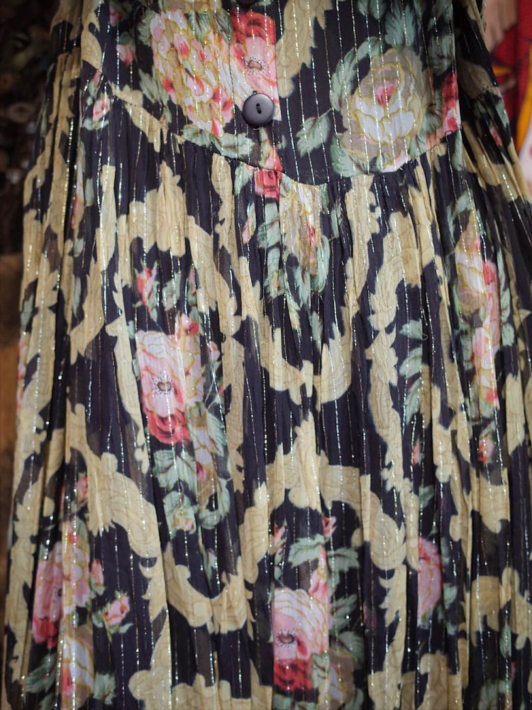 Arabesque Flower Sheer Dress