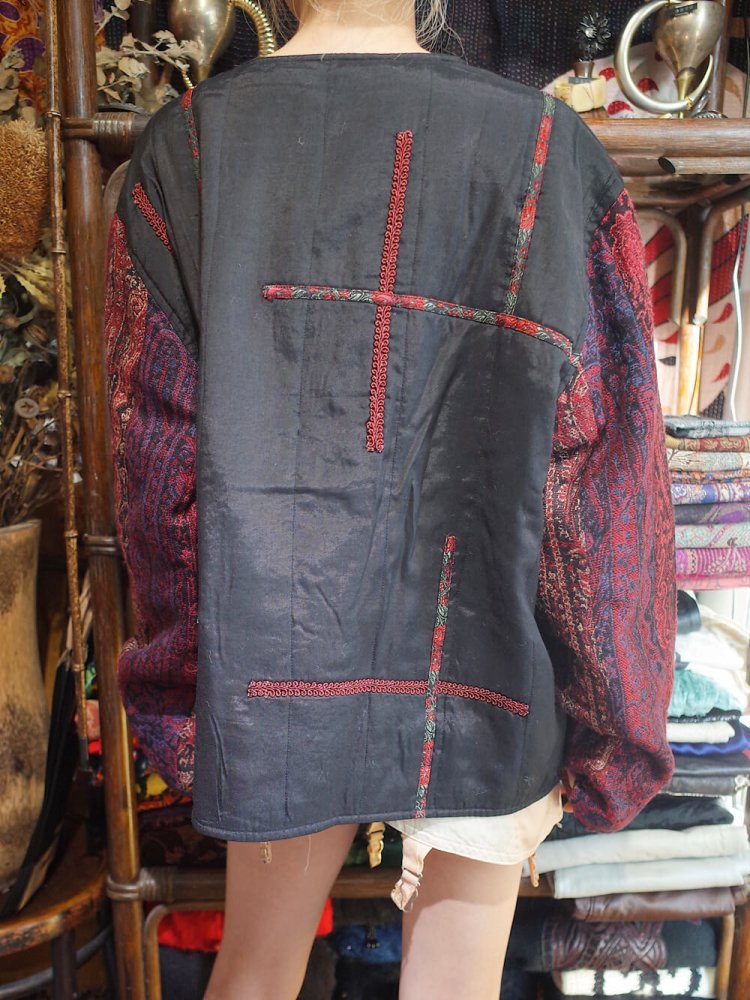 Jacquard Paisley & Flower Switch Jacket