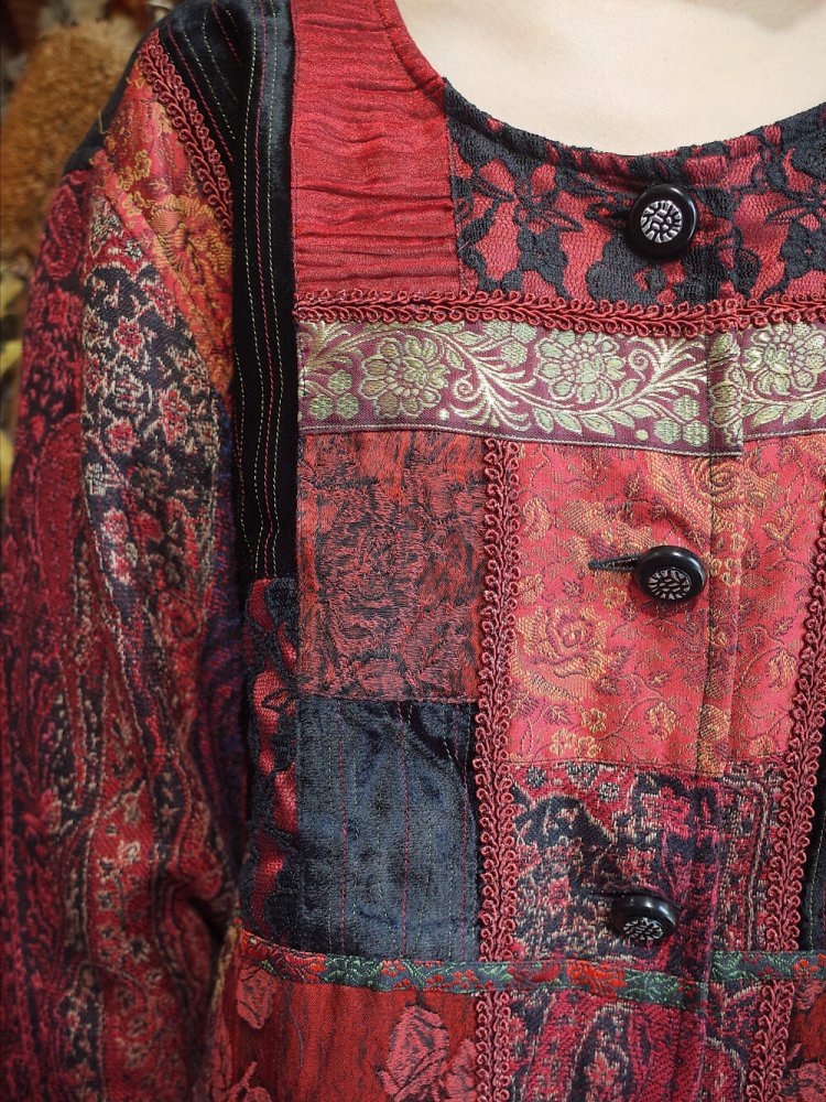 Jacquard Paisley & Flower Switch Jacket