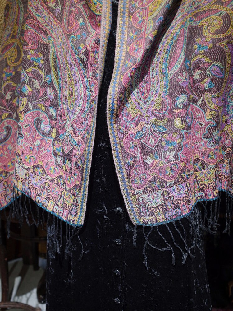 Vintage Ƚ Stole Psychedelic Paisley