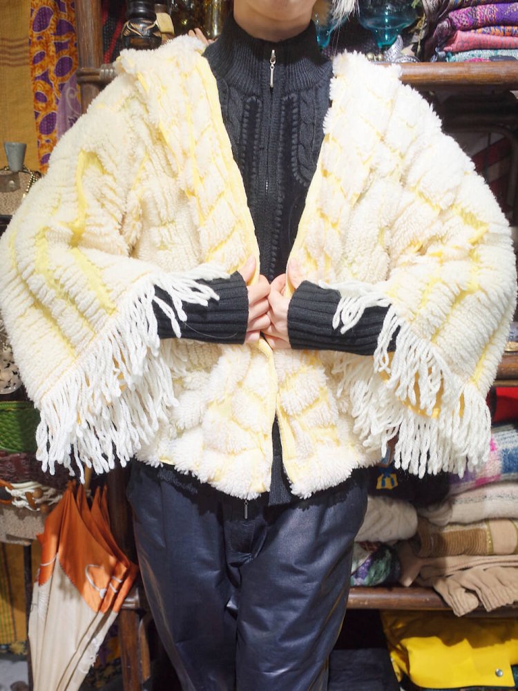 Vintage Chenille Rebuild Fringe Jacket