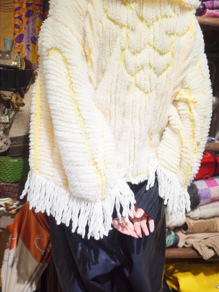 Vintage Chenille Rebuild Fringe Jacket