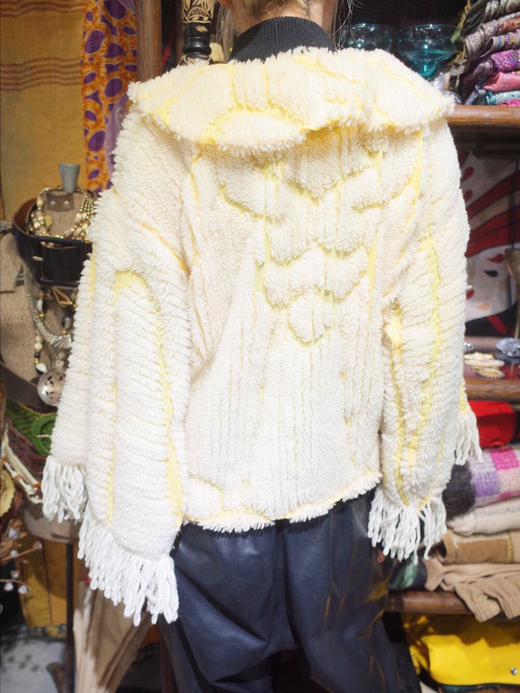 Vintage Chenille Rebuild Fringe Jacket