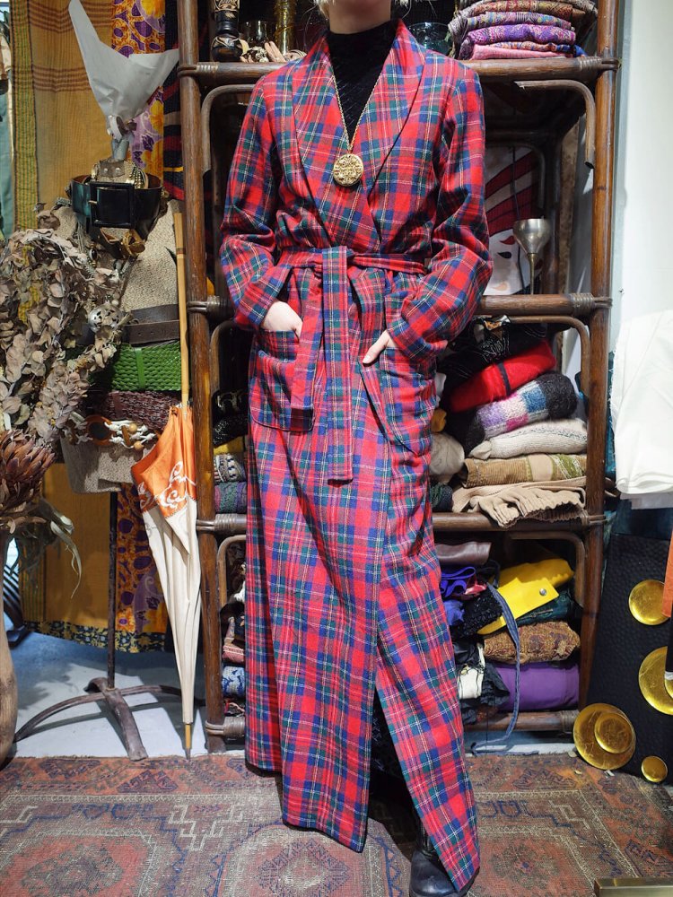 PENDLETON Plaid Wool Long Gown