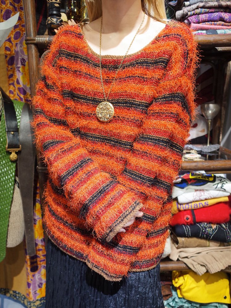 Moke Moke Shaggy Knit Sweater