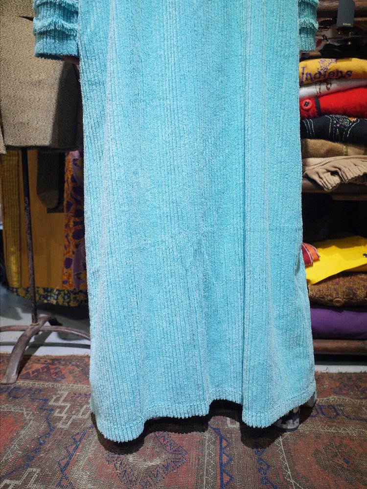 Sky Blue Chenille Dress