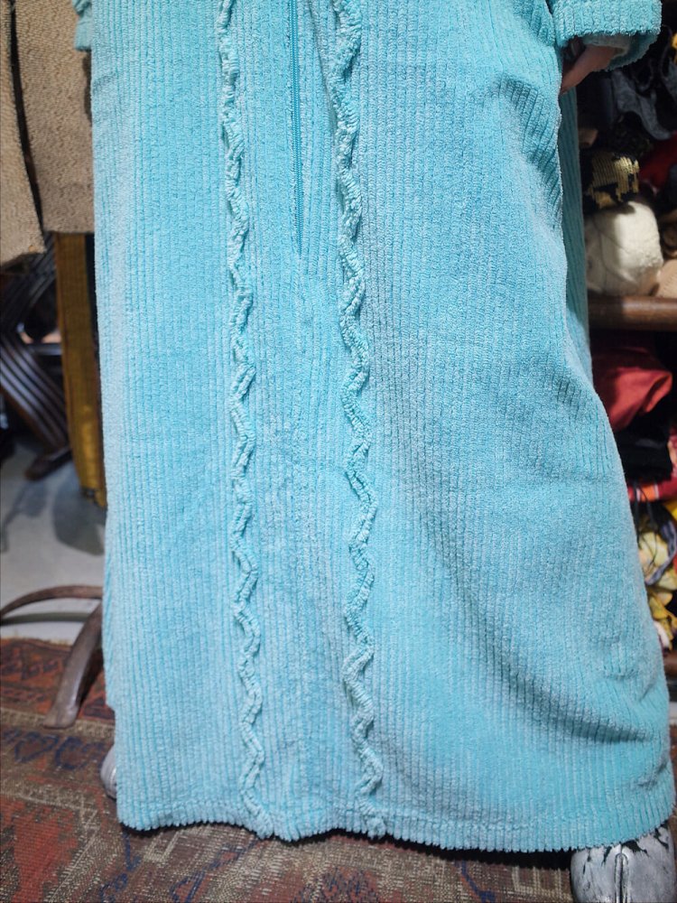 Sky Blue Chenille Dress