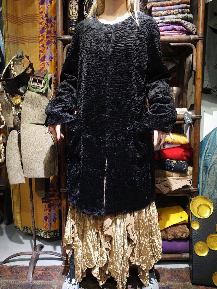 Ralph Lauren Black Velvet Coat