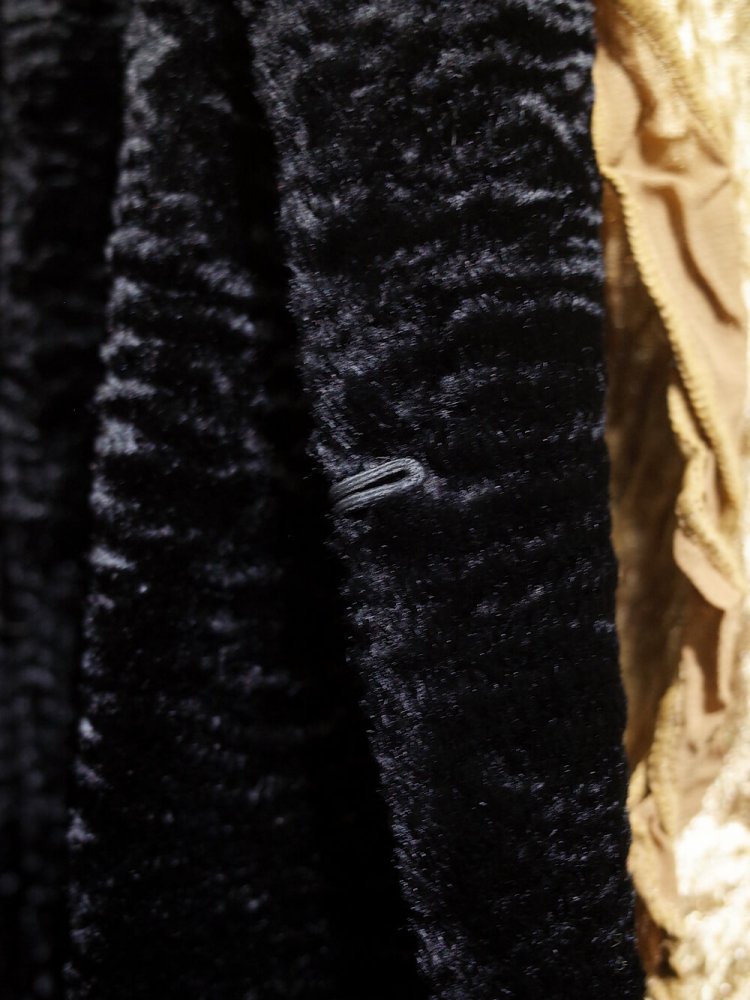 Ralph Lauren Black Velvet Coat