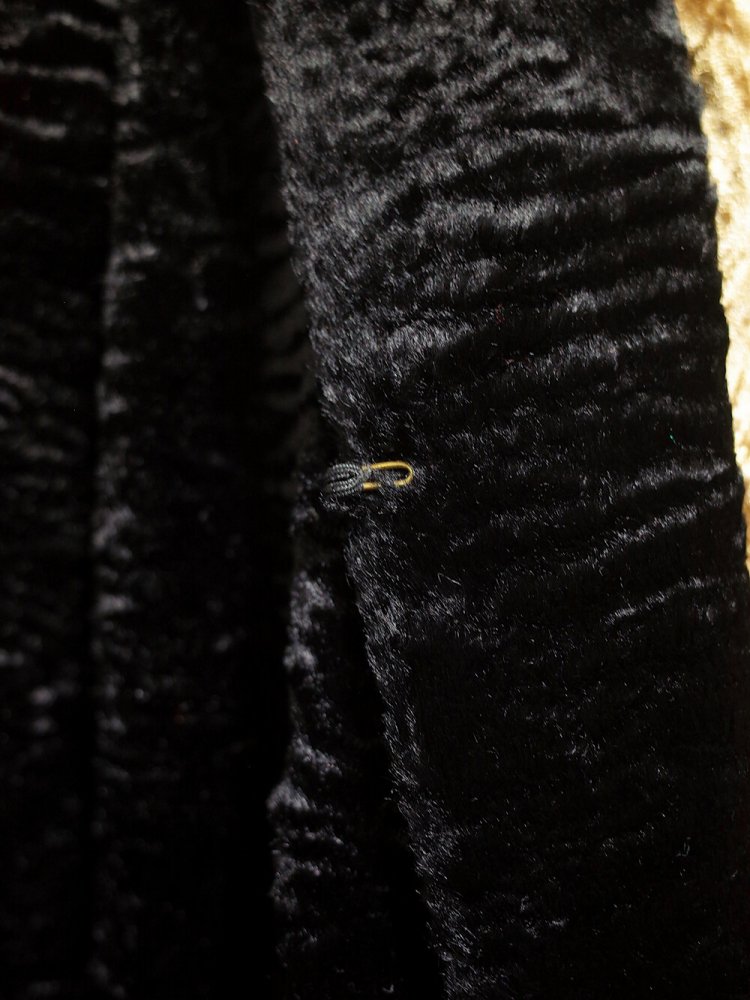 Ralph Lauren Black Velvet Coat