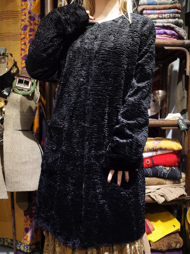 Ralph Lauren Black Velvet Coat