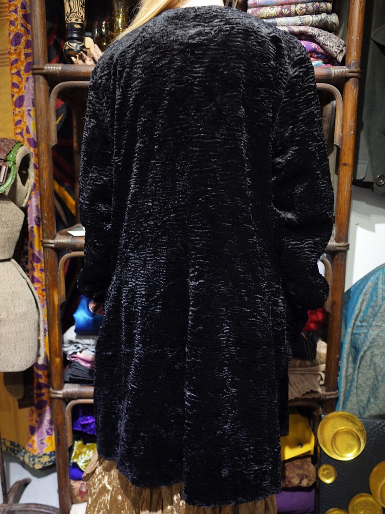 Ralph Lauren Black Velvet Coat