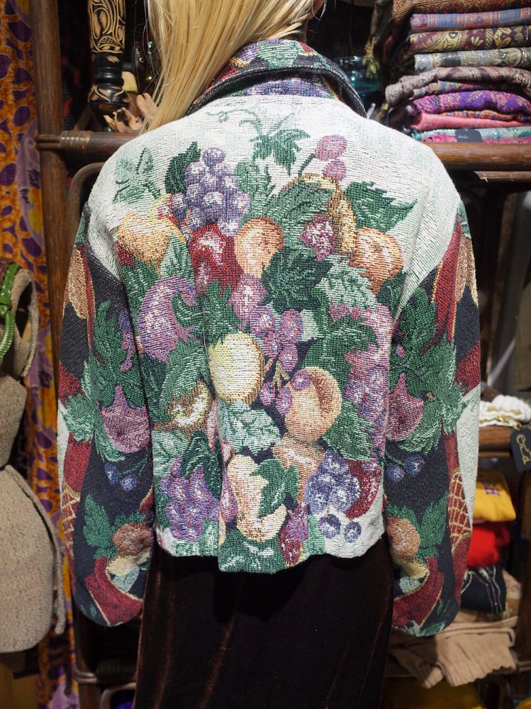 Classical Fruits Gobelin Tapestry Jacket