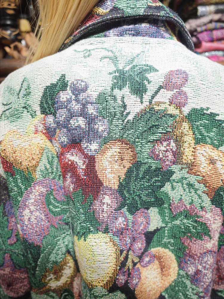 Classical Fruits Gobelin Tapestry Jacket