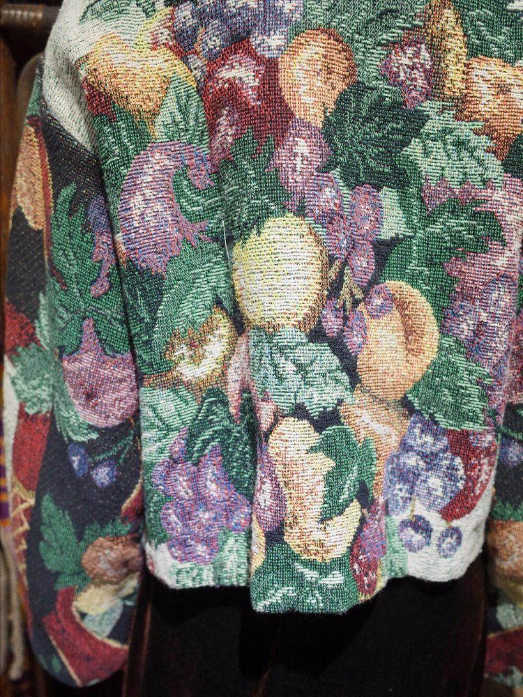 Classical Fruits Gobelin Tapestry Jacket