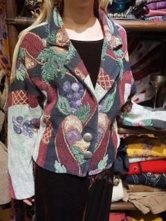 Classical Fruits Gobelin Tapestry Jacket