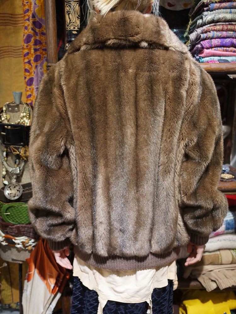 c.1970s Faux Fur Blouson