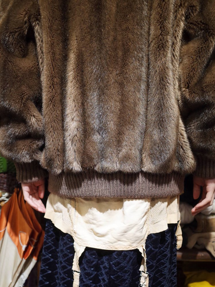 c.1970s Faux Fur Blouson