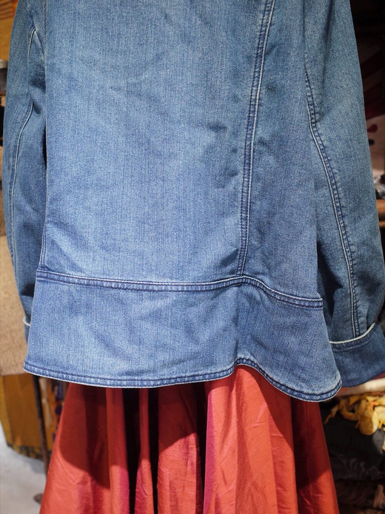 Napoleon Style Big Silhouette Denim Jacket