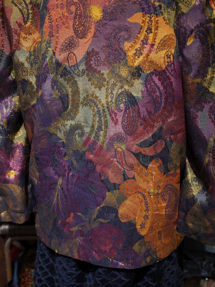 Flower & Paisley Double Pattern Jacket