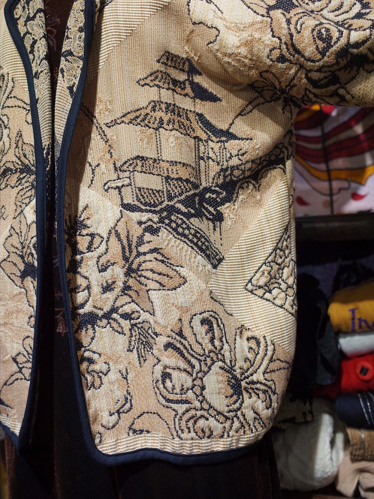 Oriental  Woven Gown Jacket